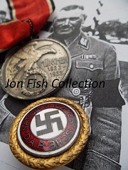 German-WW2-Medals---Blood-Order-Medal-And-Pin-Button